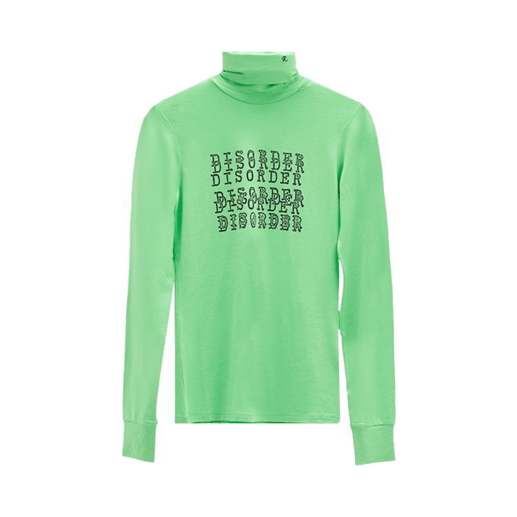Raf Simons Print Sous Pull "Bright Green"