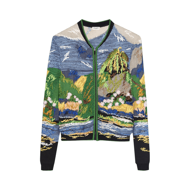 Saint Laurent Teddy Top "Multicolor"