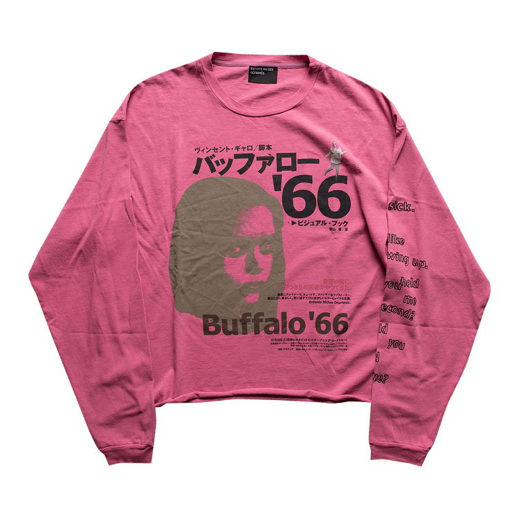Enfants Riches Déprimés Japanese Buffalo '66 Long-Sleeve 'Burgundy/Multicolor'
