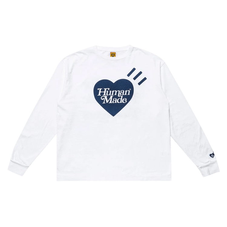 Girls Don"t Cry x Human Made Gears For Futuristic Teenagers Long-Sleeve T-Shirt "White'