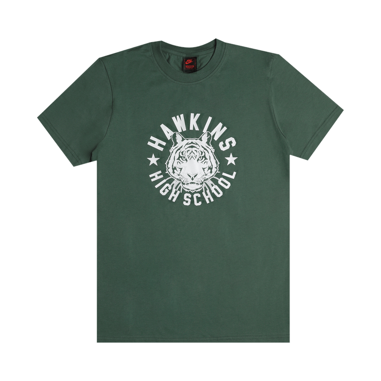Nike x Stranger Things Hawkins High Tee "Fir/Sail"