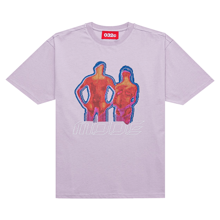 032C Heat Mode T-Shirt "Grey Purple"