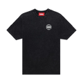032C Hypnos Acid Washed T-Shirt "Washed Out Black"