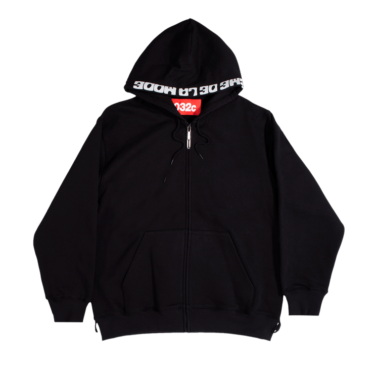 032C Systeme Reflective Zip-Up Hoodie "Black"