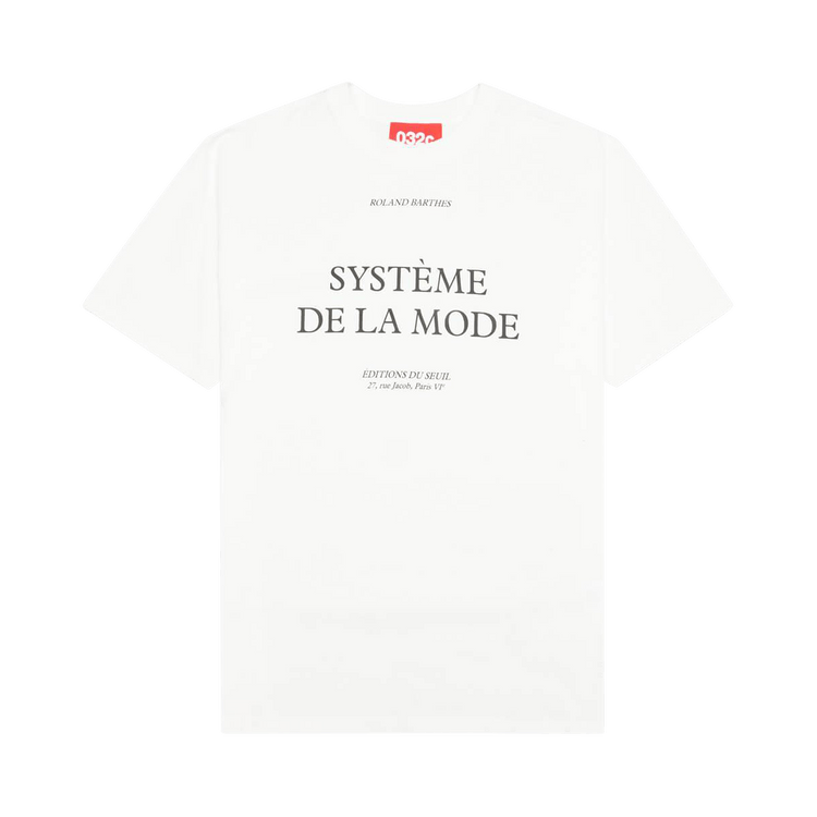032C Barthes T-Shirt "White"
