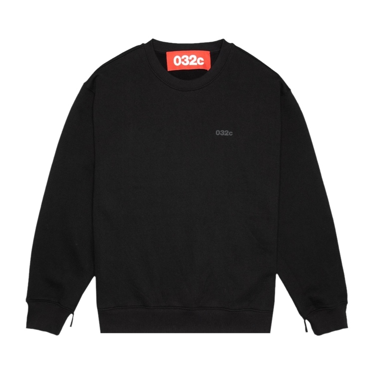 032C Heatwave Crewneck "Black"