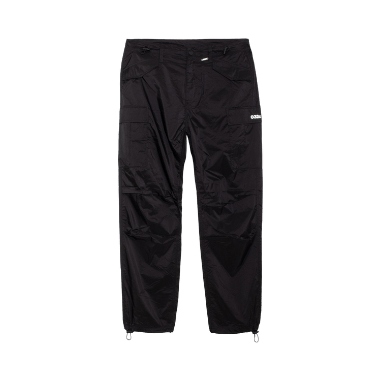 032C Translucent Nylon Pants "Black"