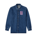 Raf Simons Straight Fit Denim Overshirt "Navy"