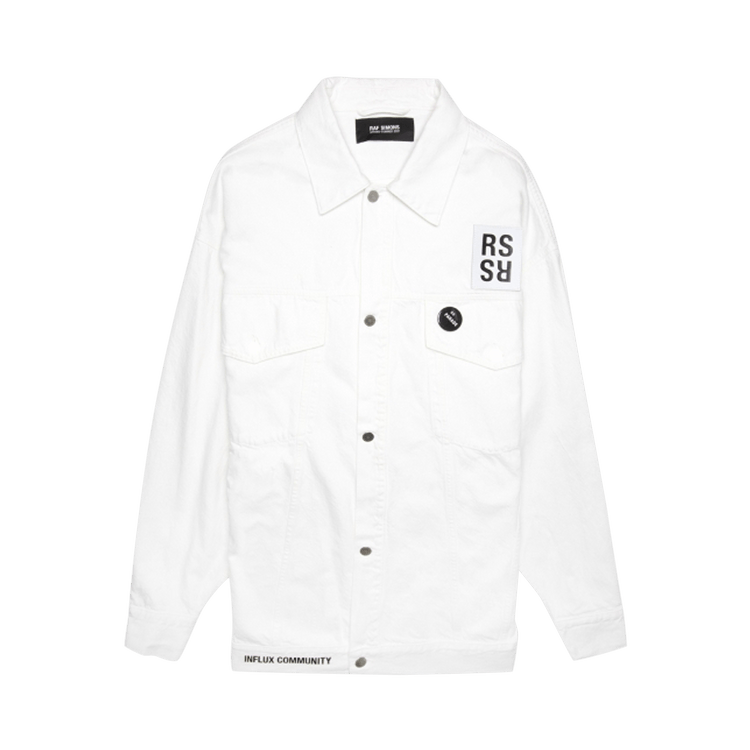 Raf Simons Oversized Denim Jacket "White"
