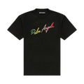 Palm Angels Miami Logo Classic Tee "Black/Multicolor"