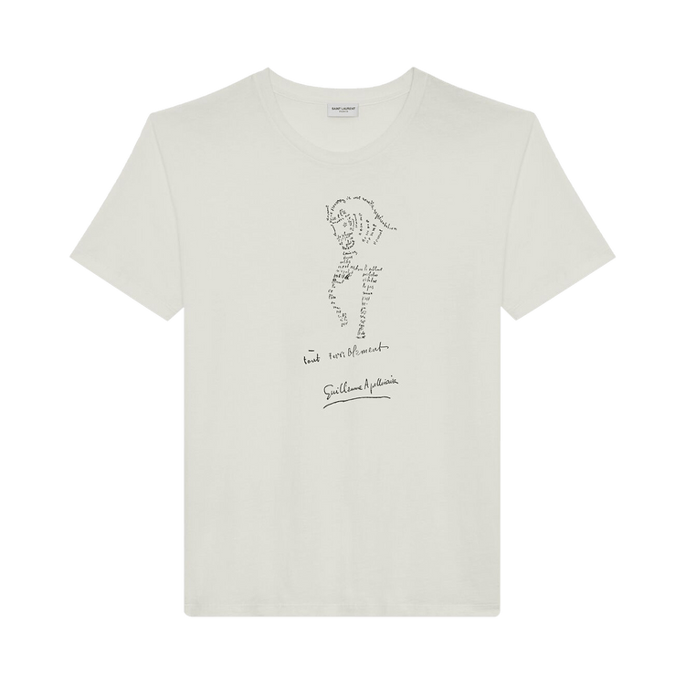 Saint Laurent Tout Terriblement T-Shirt "White"