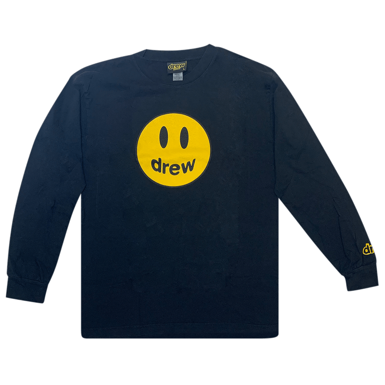 Drew House Mascot Long-Sleeve Tee "Black"