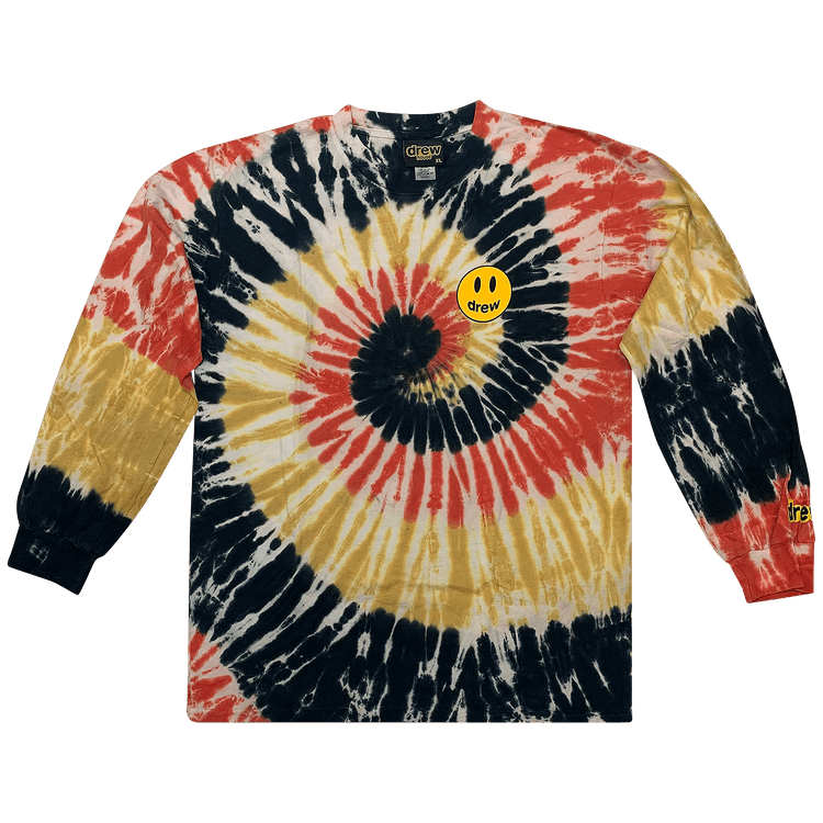 Drew House Mascot Long-Sleeve Tee "Tie Dye"