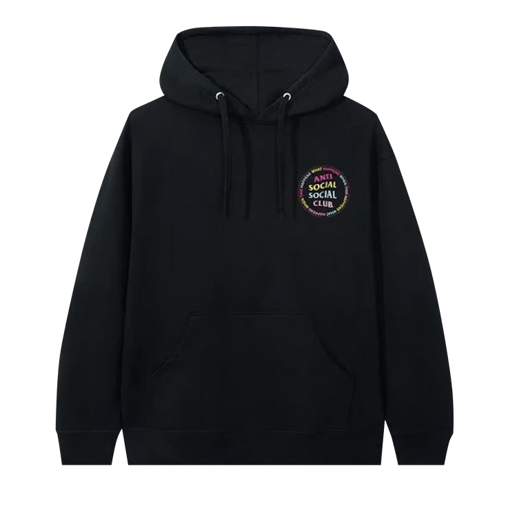 Anti Social Social Club What Happens Hoodie "Black"