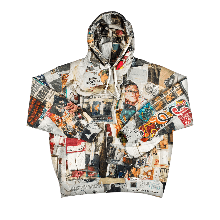 Supreme Dash"s Wall Hooded Sweatshirt "Dash"s Wall"