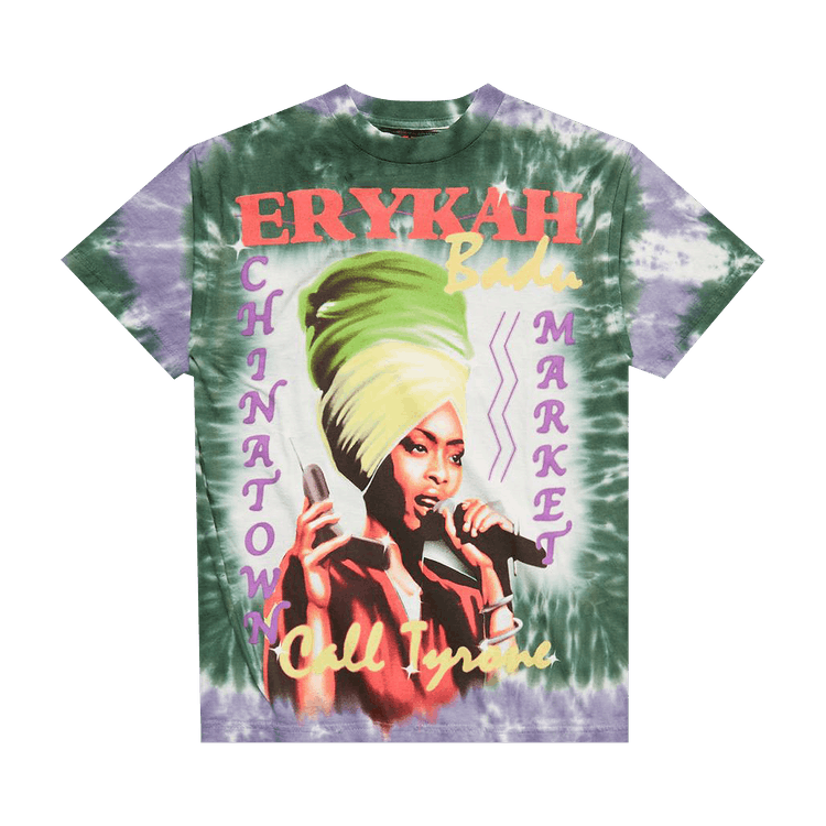 Chinatown Market Call Tyrone Tee "Purple Tie Dye"
