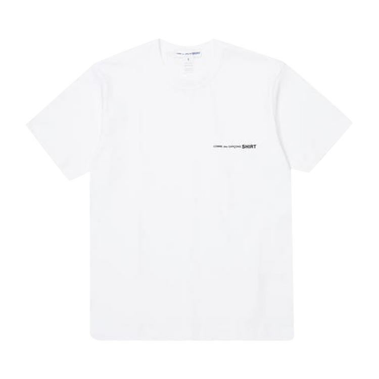 Comme des Garçons SHIRT Logo Tee "White"