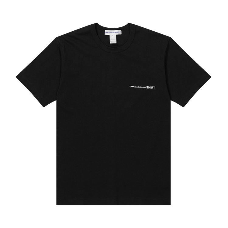 Comme des Garçons SHIRT Logo Tee "Black"