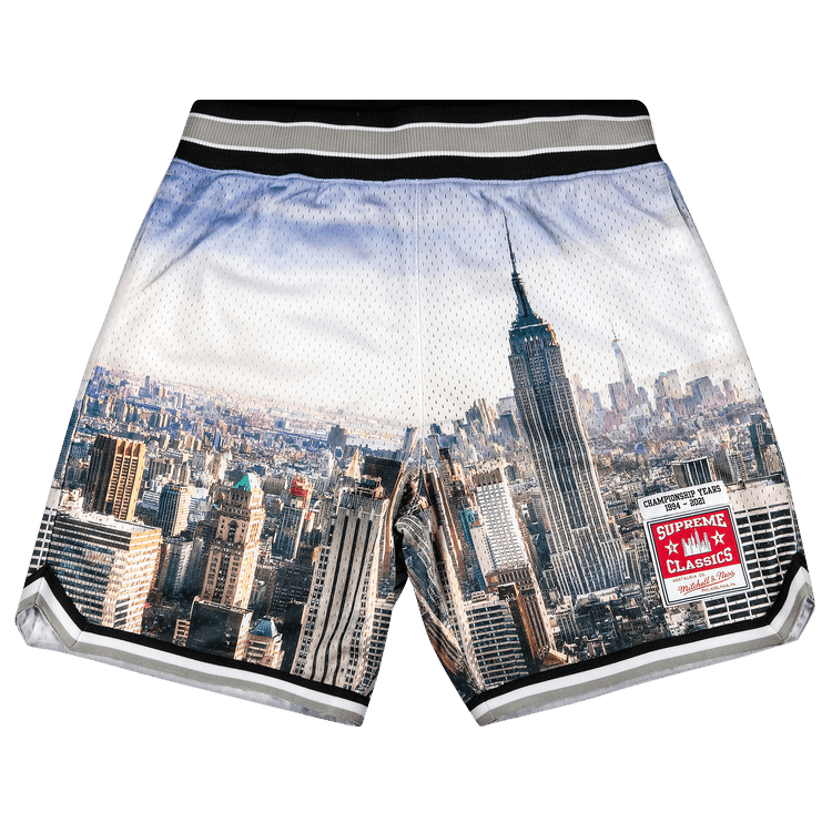 Supreme x Mitchel And Ness Basketball Short "Skyline"