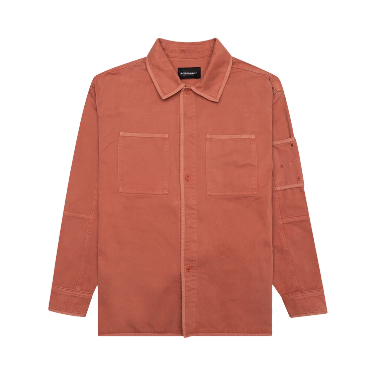 A-Cold-Wall* Spray Long-Sleeve Shirt "Rust Oxide"