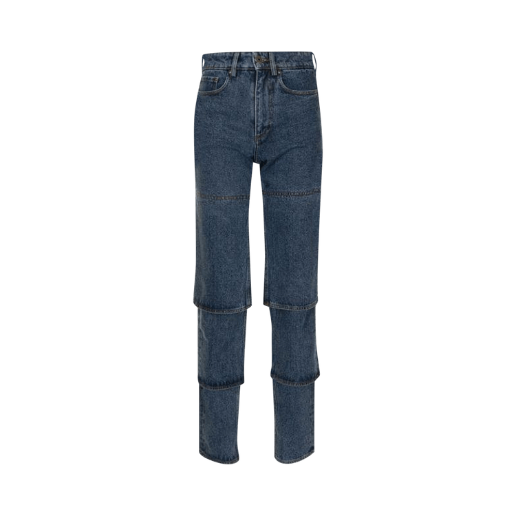 Y/Project Classic Multi Cuff Jean "Navy"