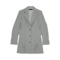 Y/Project Multi Panel Blazer Dress "Muted Mint"