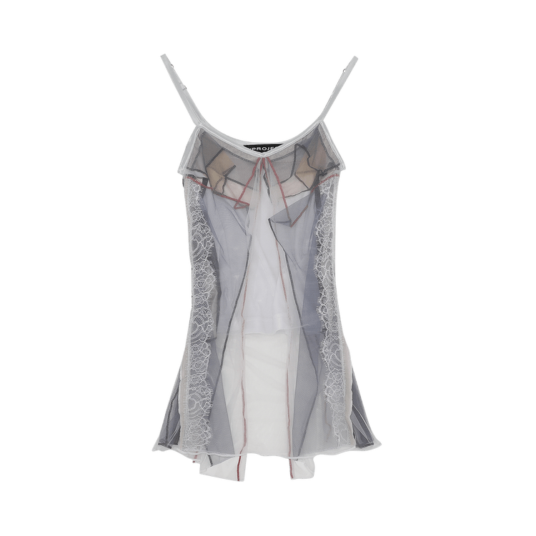 Y/Project Seam Allowance Camisole "White/Multicolor"