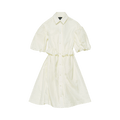 Simone Rocha Twisted Hip Shirt Dress "Cream"