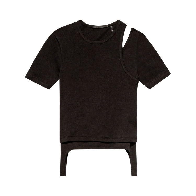 Helmut Lang Double Rib Tee Set "Black"
