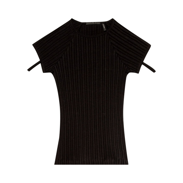 Helmut Lang Little Rib T-Shirt "Black"