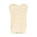 Helmut Lang Knit Bustier "Muslin"