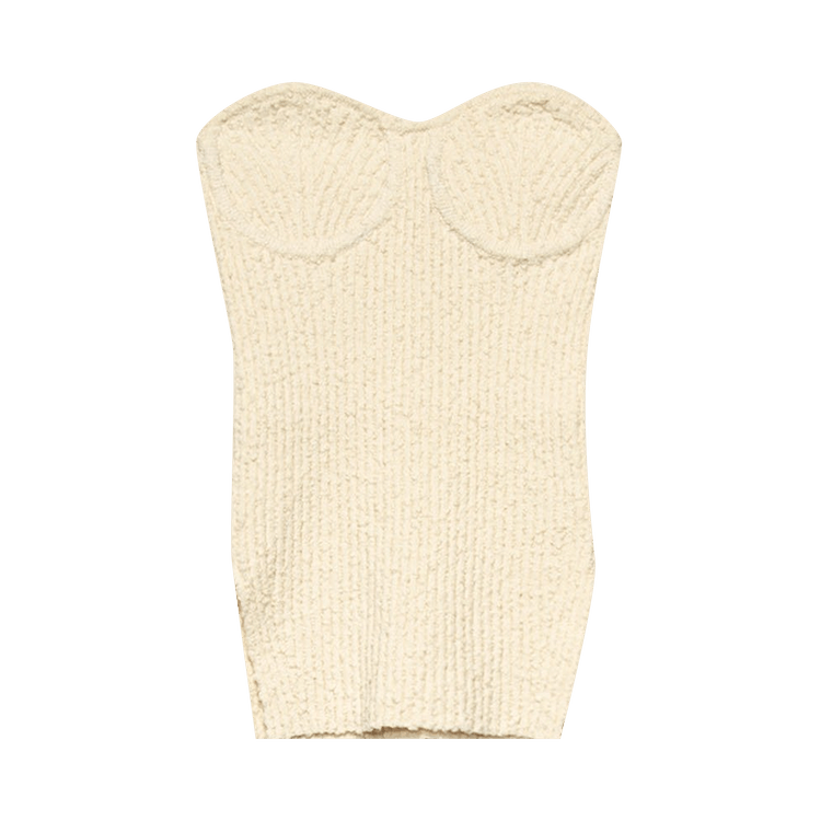 Helmut Lang Knit Bustier "Muslin"