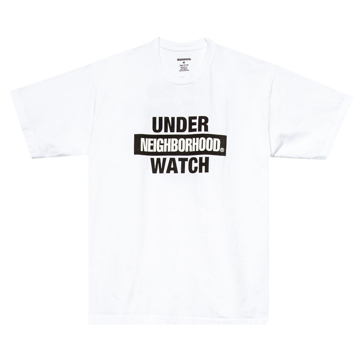 Neighborhood Short-Sleeve Watch / C-Tee "White"