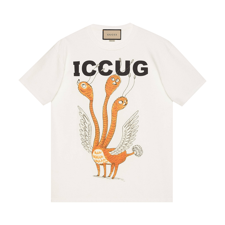 Gucci Freya Hartas Iccug Print T-Shirt "Sunlight"
