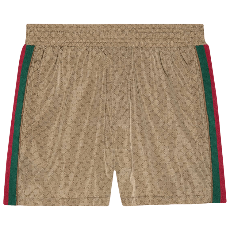 Gucci Swim Short "Camel/Ebony"