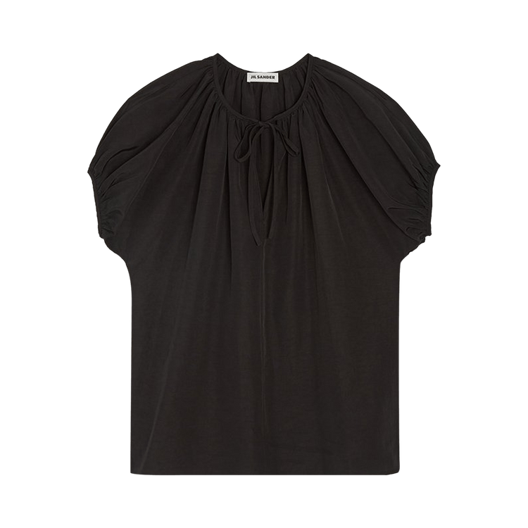 Jil Sander Short-Sleeve Top "Black"