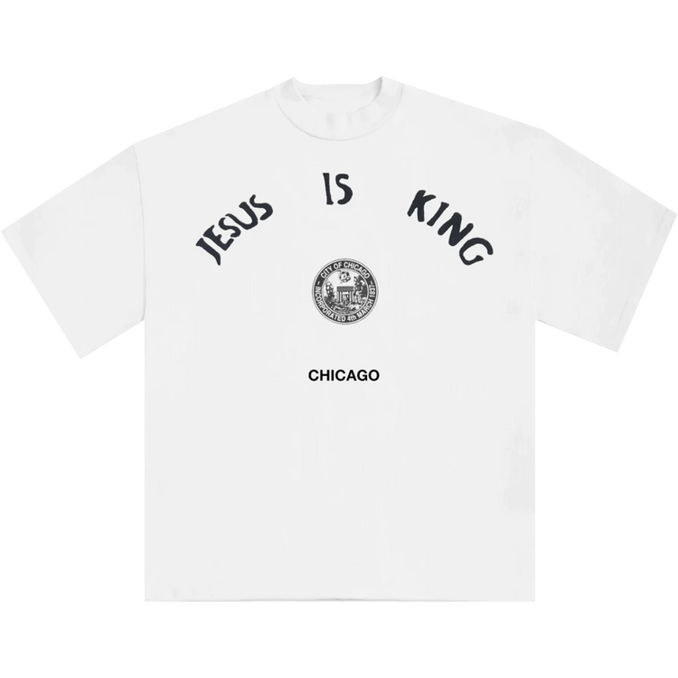 Kanye West Chicago Seal T-Shirt "White"