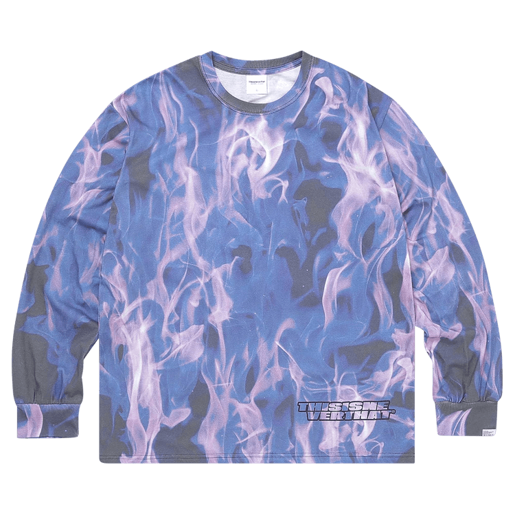 thisisneverthat Blaze Long-Sleeve Tee "Purple"