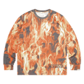 thisisneverthat Blaze Long-Sleeve Tee "Red"
