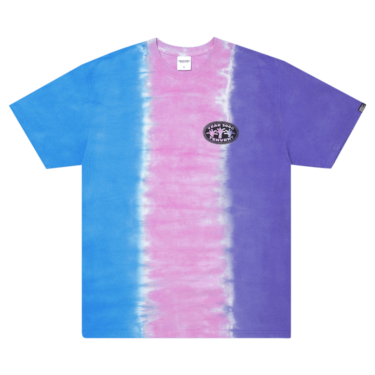 thisisneverthat Veritcal Tie Dye Tee "Blue/Pink/Violet"