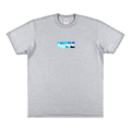 Supreme x Emilio Pucci Box Logo Tee "Heather Grey/Blue"