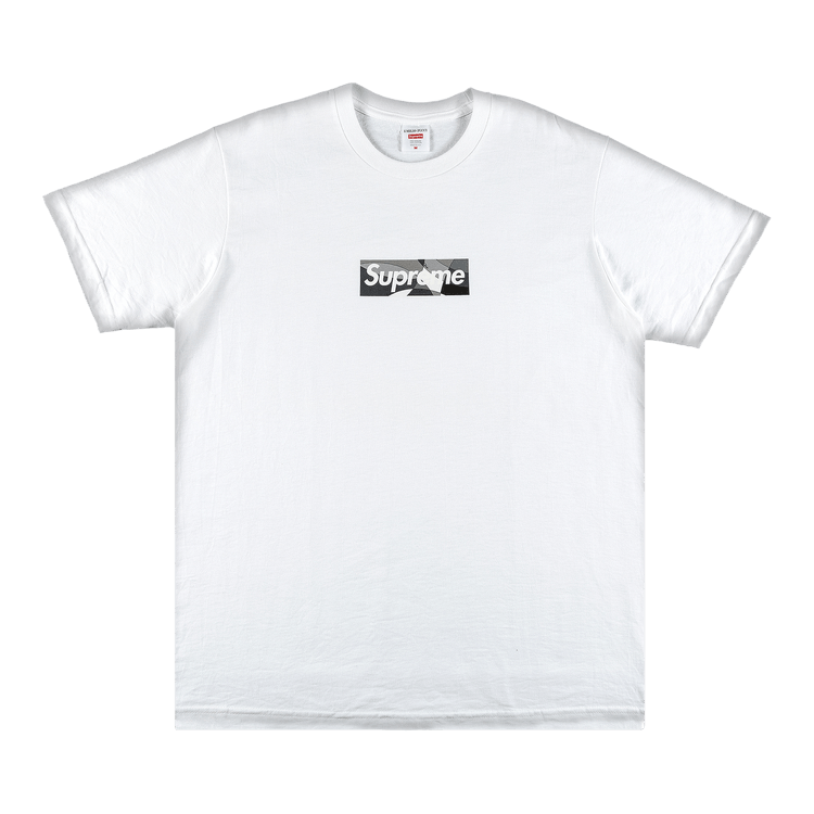 Supreme x Emilio Pucci Box Logo Tee "White/Black"