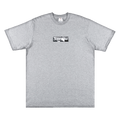 Supreme x Emilio Pucci Box Logo Tee "Heather Grey/Black"