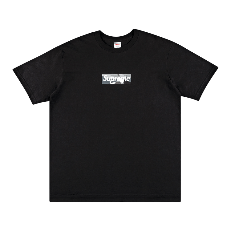 Supreme x Emilio Pucci Box Logo Tee "Black/Black"