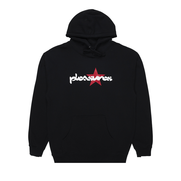 Pleasures Vibration Hoodie "Black"