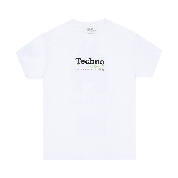 Pleasures Techno T-Shirt "White"