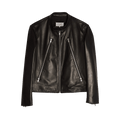 Maison Margiela 5 Zipper Leather Jacket "Black"