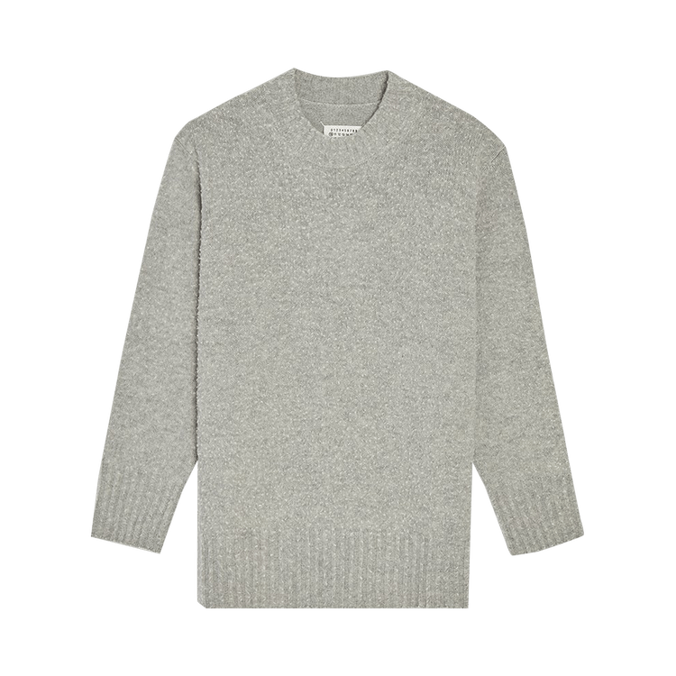 Maison Margiela Gauge Long Sweater "Light Grey"