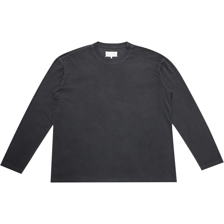 Maison Margiela Washed Long-Sleeve T-Shirt "Black"