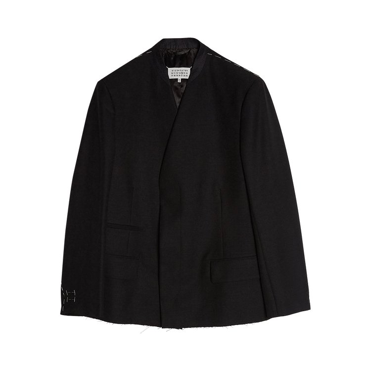 Maison Margiela Collarless Jacket "Black"
